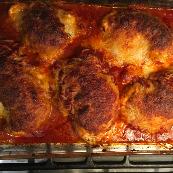 Three Cheese and Tomato-Stuffed Chicken Breasts