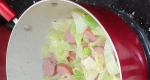 Polish Link Sausage and Cabbage
