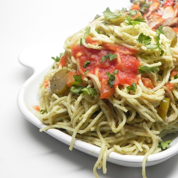 Green Spaghetti