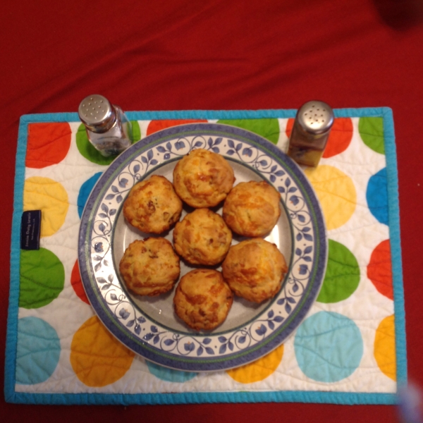 Bacon Cheese Muffins