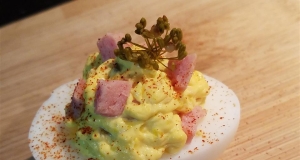 Deviled Eggs with SPAM® with Bacon