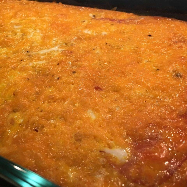Wake-Up Casserole with Canadian Bacon