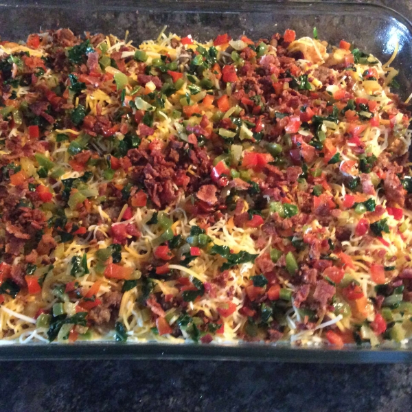 Wake-Up Casserole with Canadian Bacon