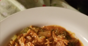 Slow Cooker Shredded Chicken in Yogurt Sauce