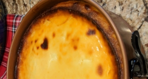 Ricotta and lemon cheesecake