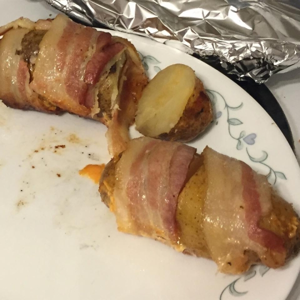 Grilled Bacon Potatoes