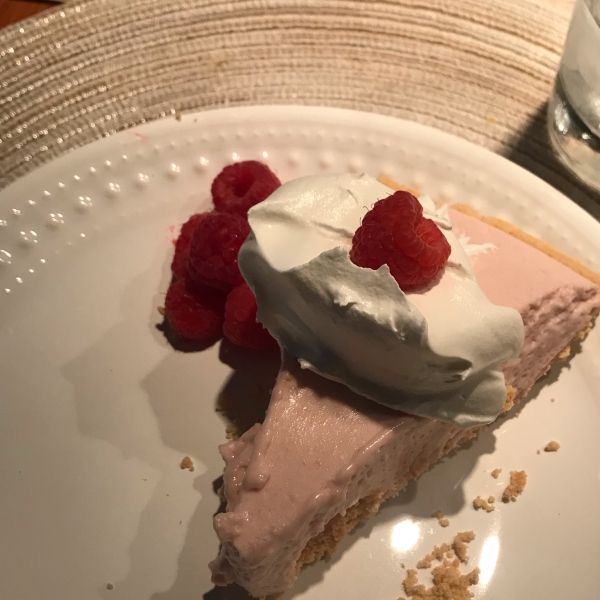 Raspberry Chiffon Pie II