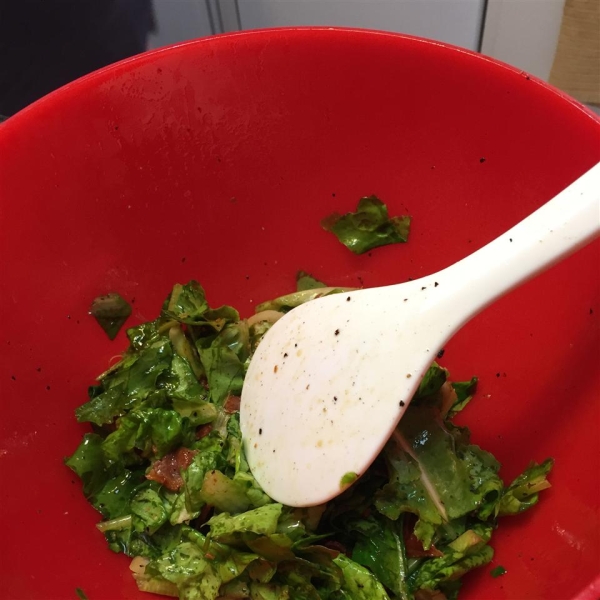 Wilted Lettuce Salad