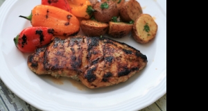 Grilled Cilantro Chicken Breasts
