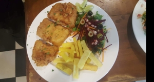 Trout Caviar 'Fish and Chips'