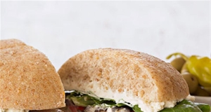 Roasted Eggplant Subs