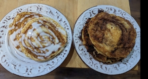 Cinnamon Roll Pancakes