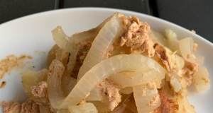 Grilled Onions and Potatoes