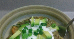 Quinoa and Red Lentil Stew