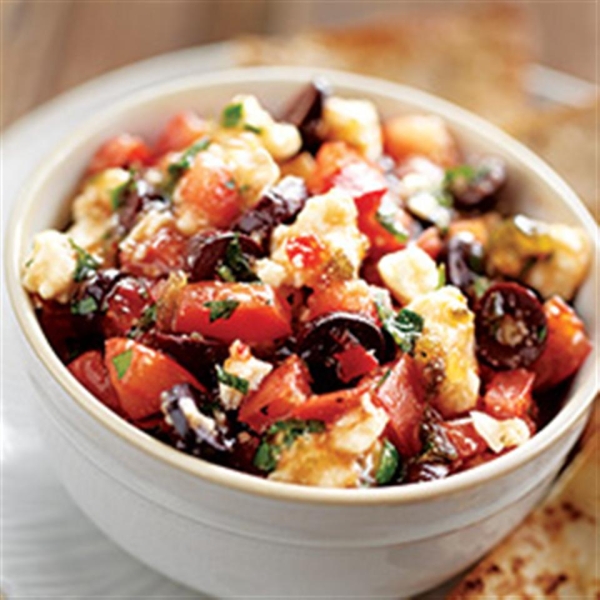 Easy Sweet 'n Hot Greek Salsa with Pita