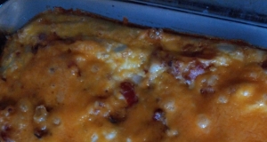 VELVEETA® Cheesy Bacon Brunch Casserole