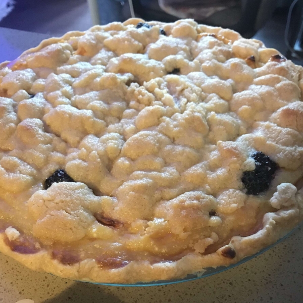 Old-Fashioned Peach Cream Pie