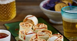 BBQ Pork Tortilla Rollups