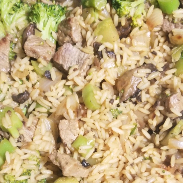 Savory Beef & Broccoli Rice