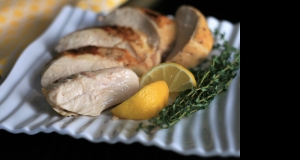 Sous Vide Chicken Breast with Lemon and Herbs