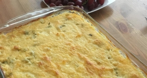 Green Chile and Egg Grits