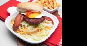 Over-Easy Egg Hamburgers