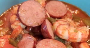 Sausage and Shrimp Gumbo