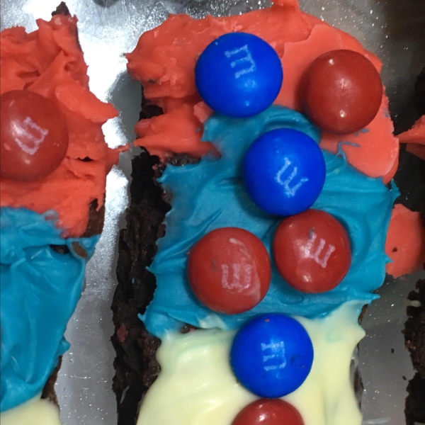 Best 4th of July Patriotic Brownies