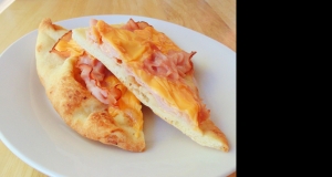 Naan Ham and Cheese