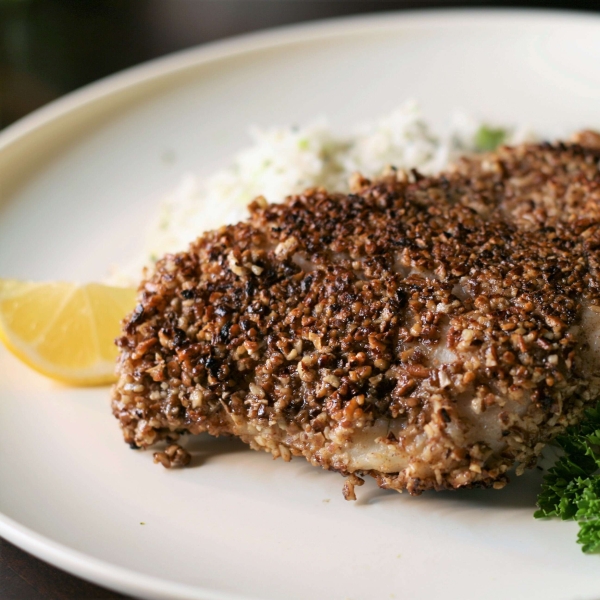 Pecan-Crusted Walleye