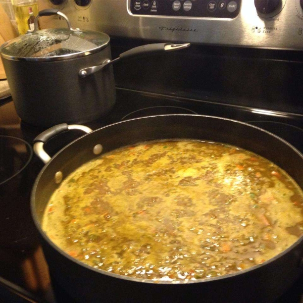 Caribbean Curried Peas (Lentils)