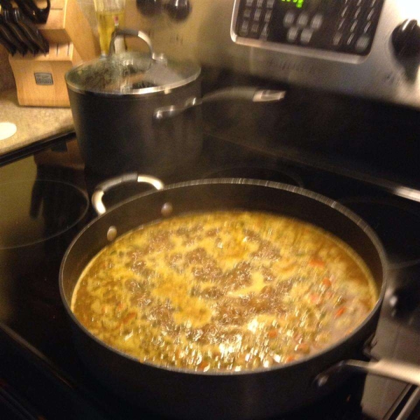 Caribbean Curried Peas (Lentils)