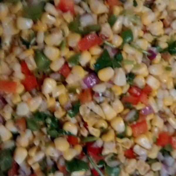 Southwestern Roasted Corn Salad