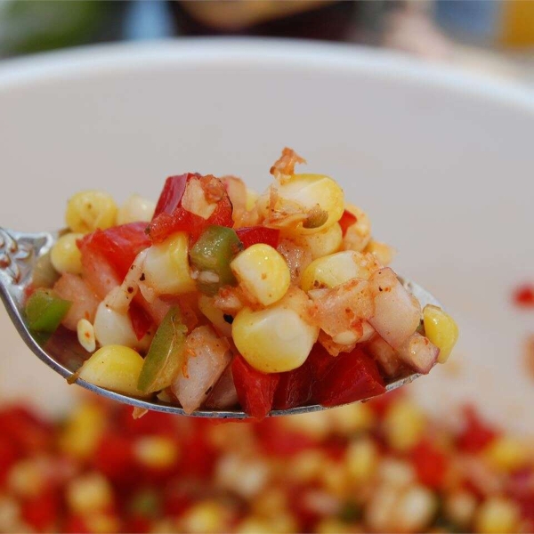 Southwestern Roasted Corn Salad