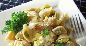 Mom's Peas and Noodles