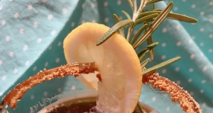Rosemary Smoked Coffee Lemonade