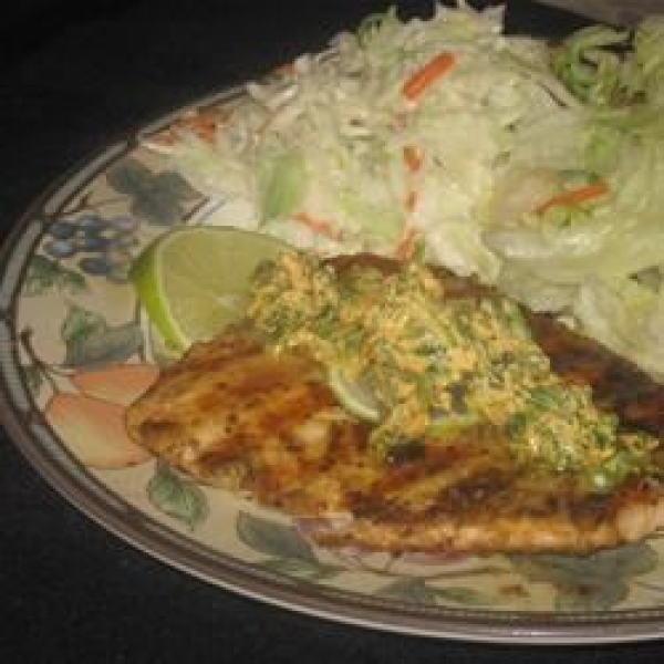 Summer Salad with Cumin-Crusted Salmon