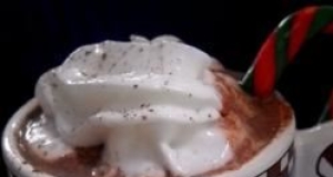 Eggnog Hot Chocolate