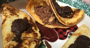 Chocolate Crepes with Banana