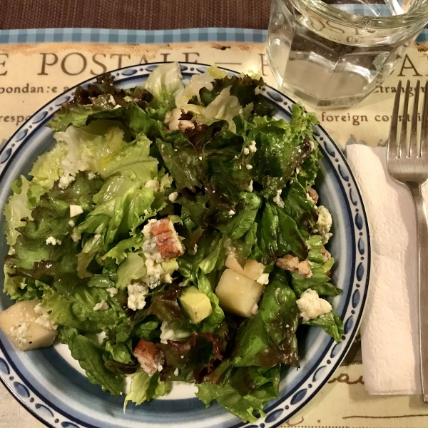 Roquefort Pear Salad