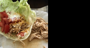 Fiesta Slow Cooker Shredded Chicken Tacos