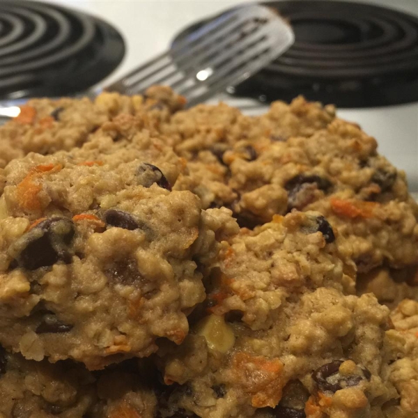 Peanut Butter Carrot Cookies