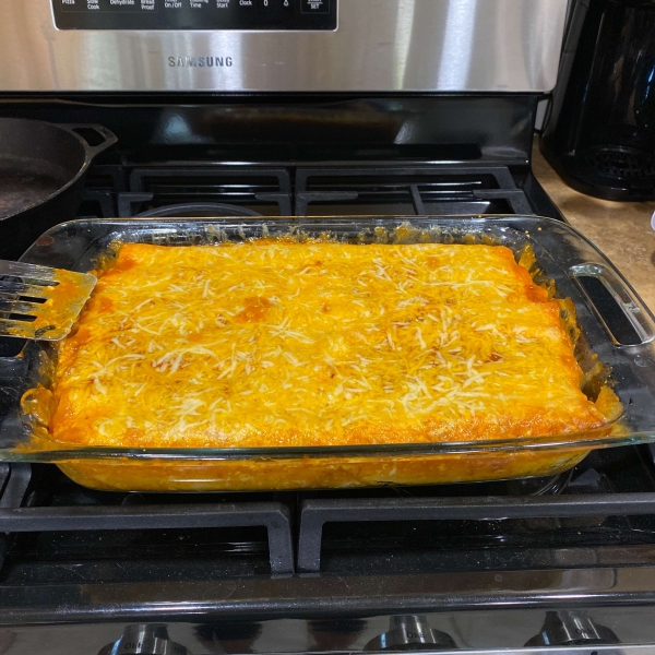 Instant Pot Chicken Enchiladas
