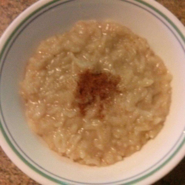 Creamy Coconut Milk Rice Pudding