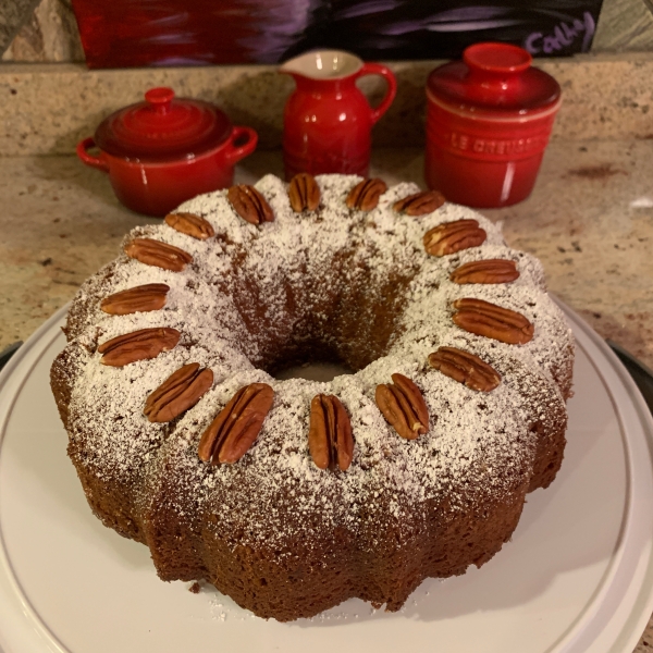 Southern Praline Pecan Cake