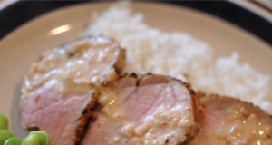Shichimi-Seared Pork Tenderloin