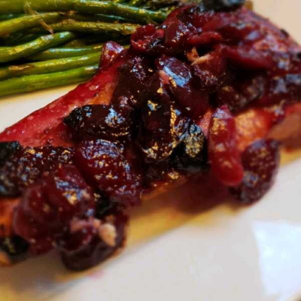 Cherry Glazed Salmon