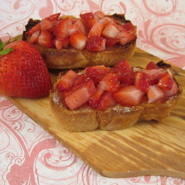 Strawberry Bruschetta