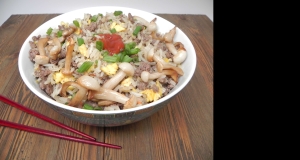 Ground Beef Fried Rice