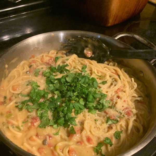Habanero Pepper Cream Pasta